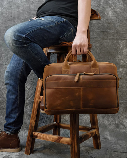 Luufan Leather Laptop Bag