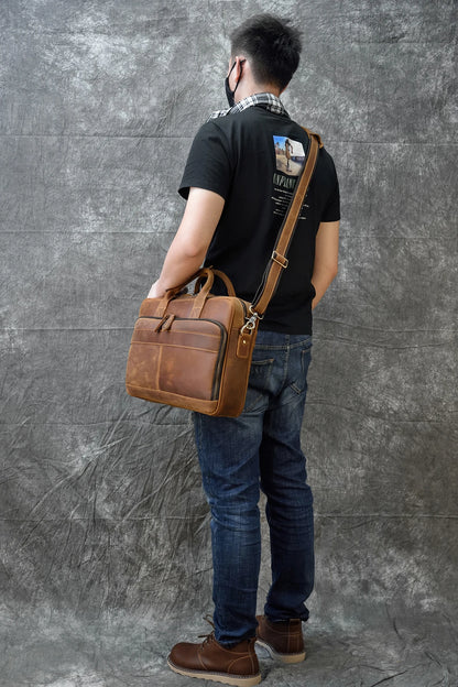 Luufan Leather Laptop Bag