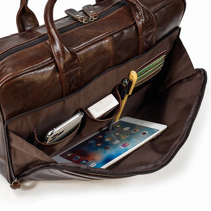 Maheubag Leather Laptop Bag