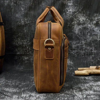 Luufan Leather Laptop Bag