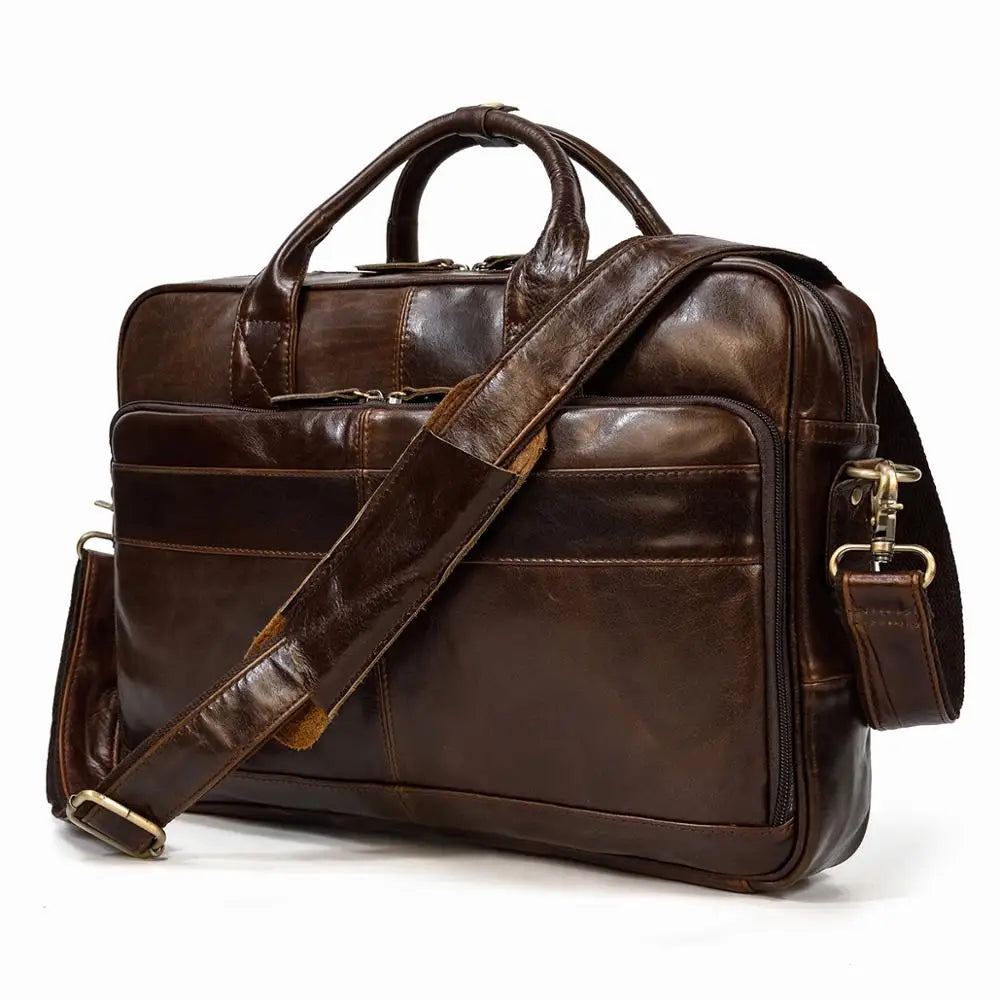 Maheubag Leather Laptop Bag