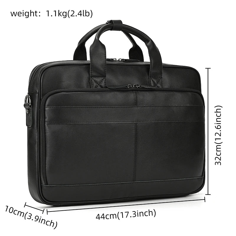 Maheubag Leather Laptop Bag