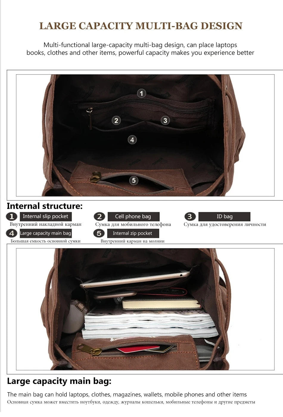 Jacquard Backpack