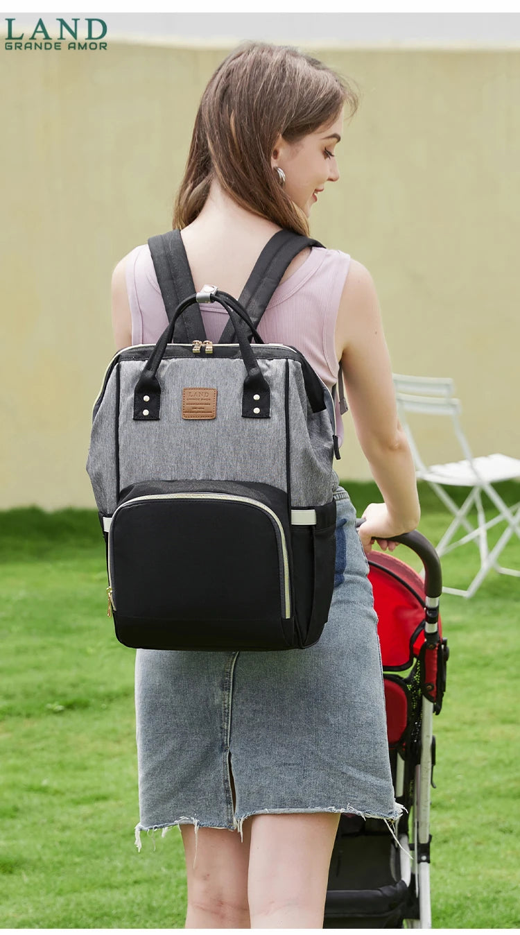 Land nappy backpack review hot sale