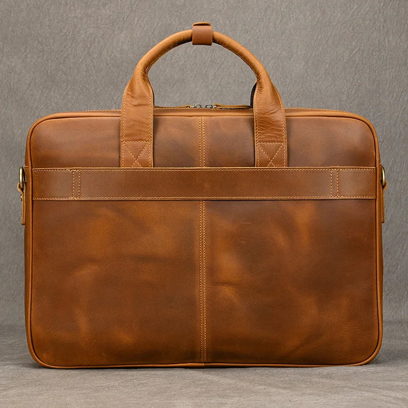 Maheubag Leather Laptop Bag