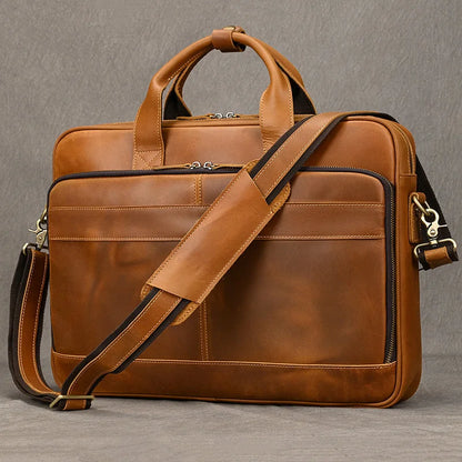 Maheubag Leather Laptop Bag