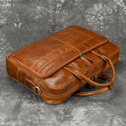 Maheubag Leather Laptop Bag