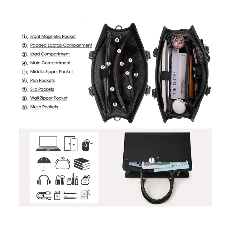 Nubily Womens Laptop Bag