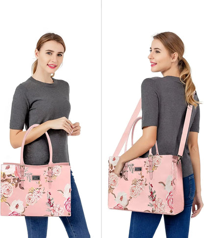 Mosiso Floral Laptop Bag II