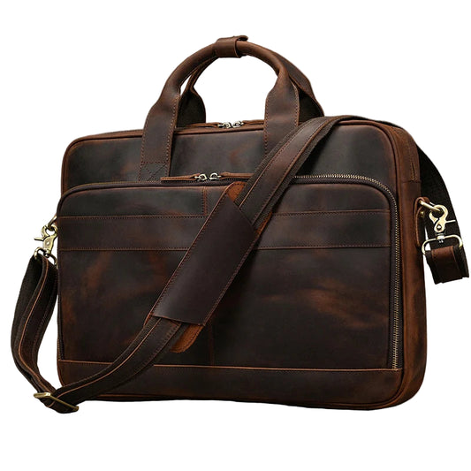 Luufan Leather Laptop Bag