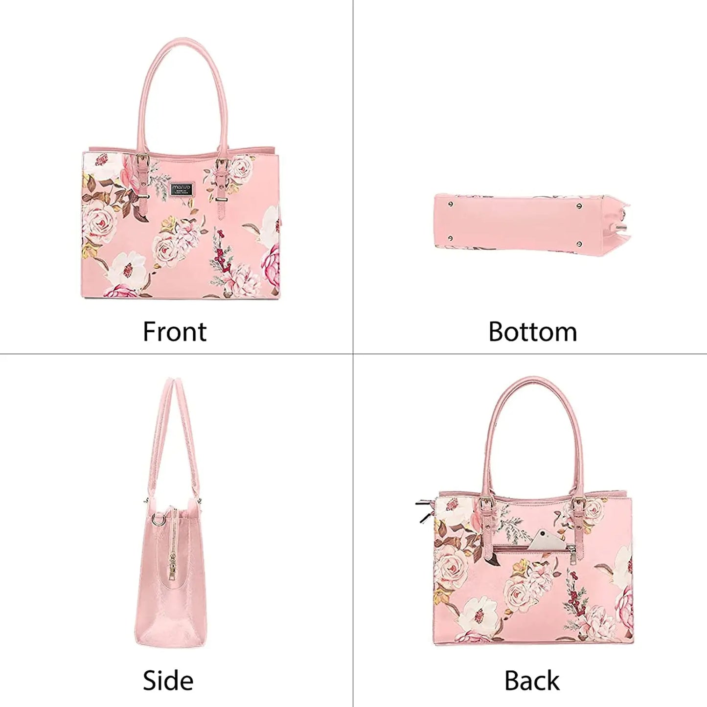 Mosiso Floral Laptop Bag II