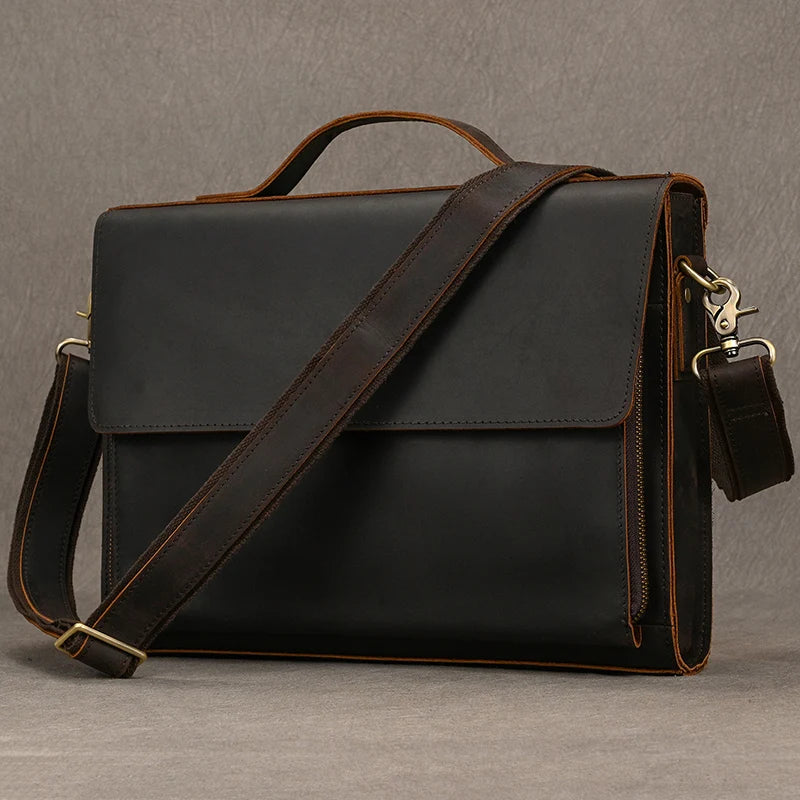 Luufan Leather Briefcase