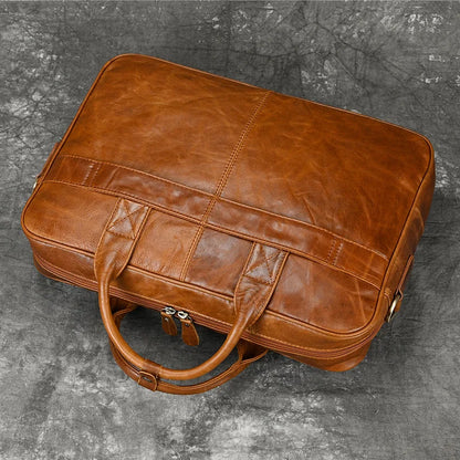Maheubag Leather Laptop Bag