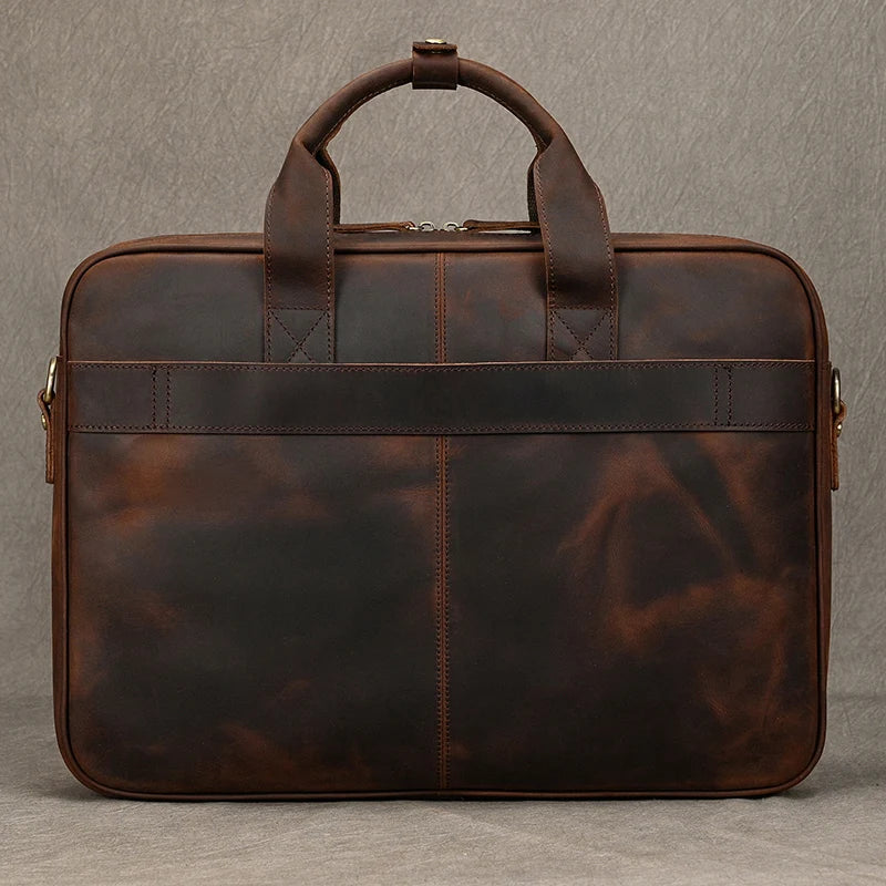 Maheubag Leather Laptop Bag