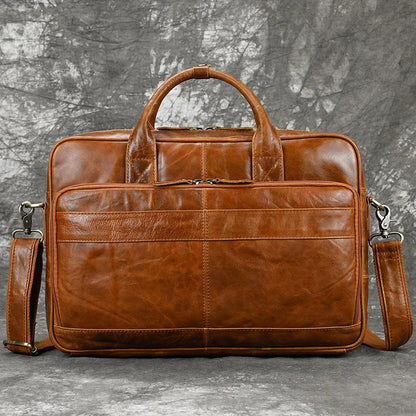 Maheubag Leather Laptop Bag