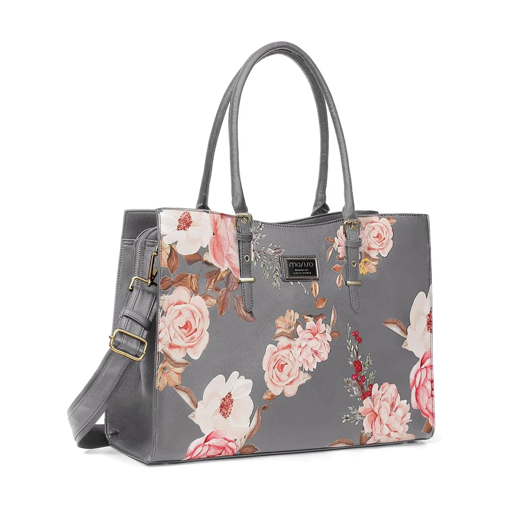 Mosiso Floral Laptop Bag II