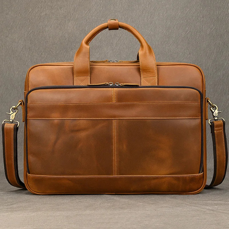Maheubag Leather Laptop Bag