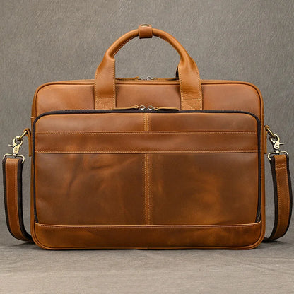 Maheubag Leather Laptop Bag