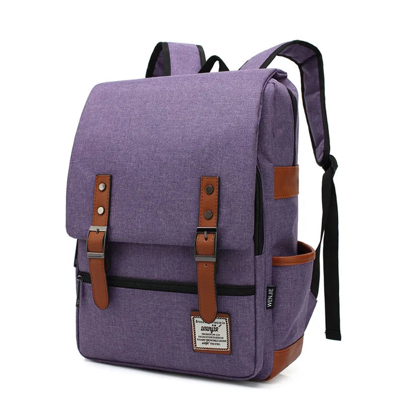 Wenjie Canvas Backpack