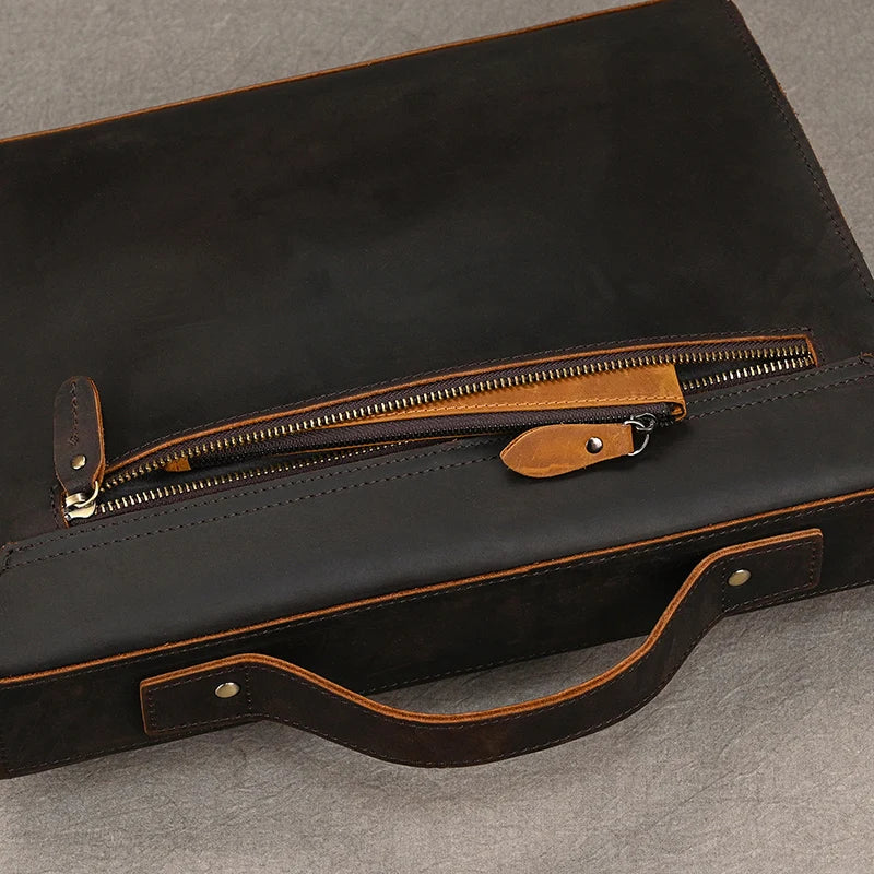 Luufan Leather Briefcase