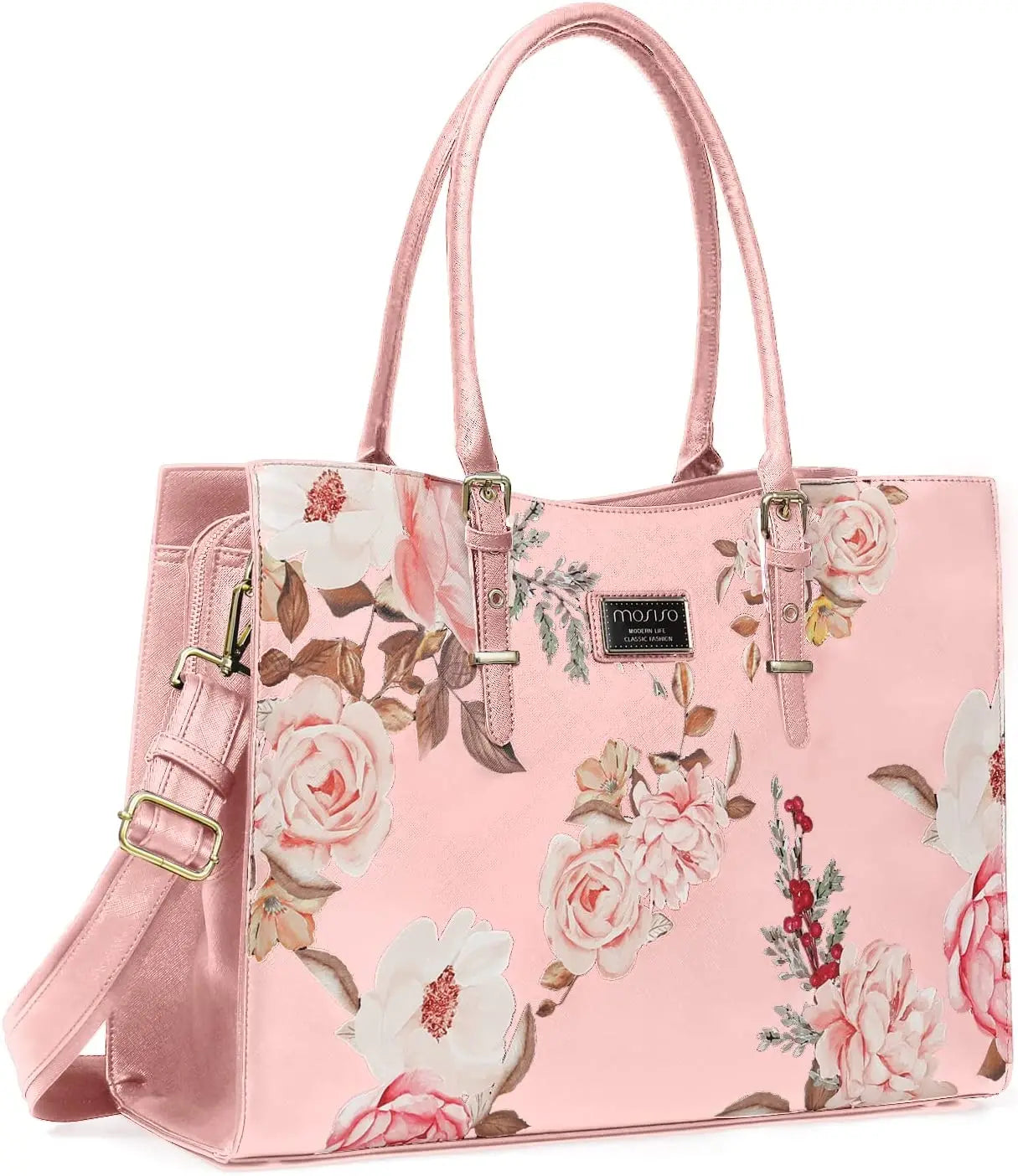 Mosiso Floral Laptop Bag II