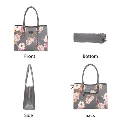 Mosiso Floral Laptop Bag II