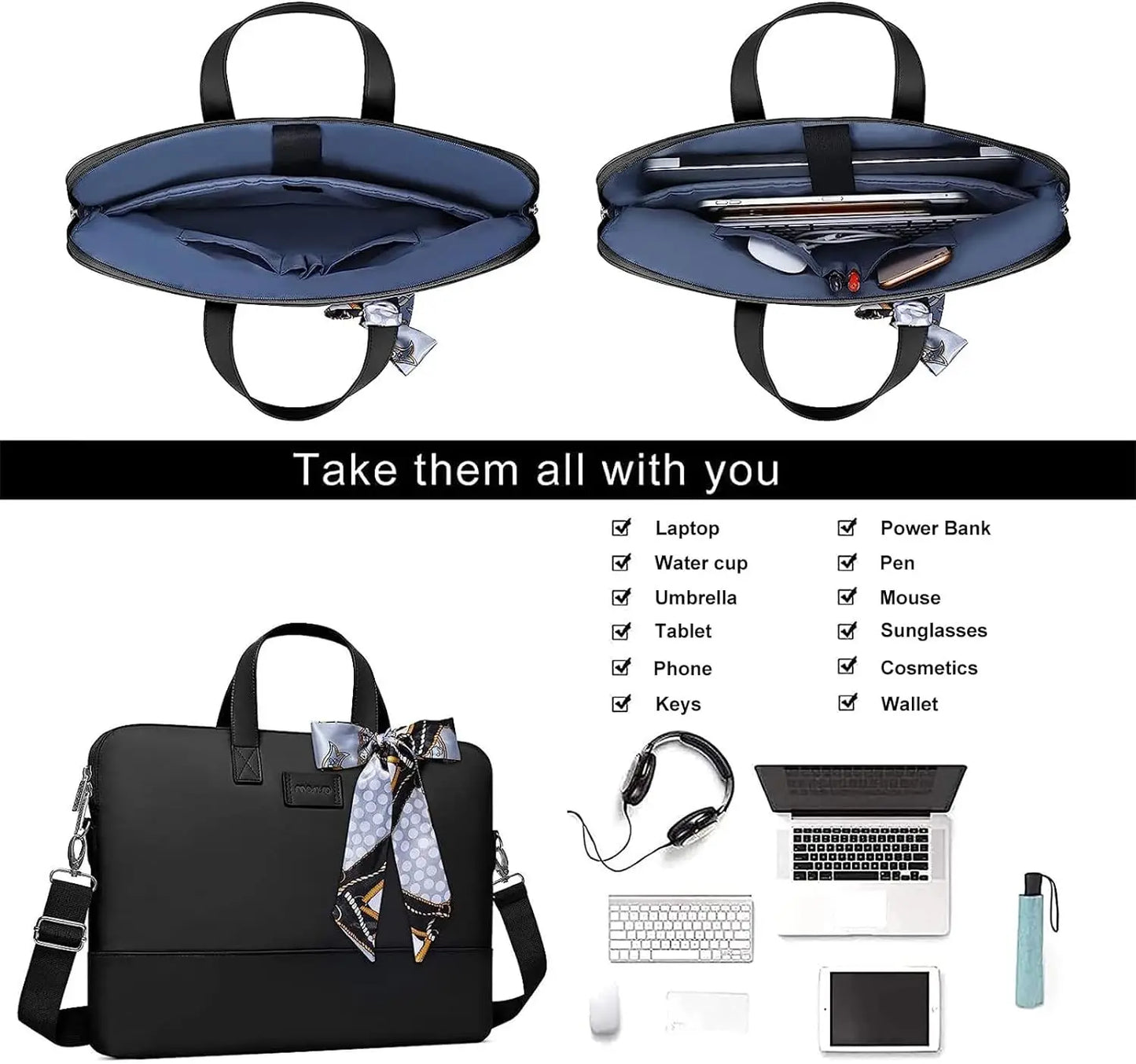 Mosiso Classique Laptop Bag