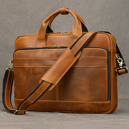 Maheubag Leather Laptop Bag