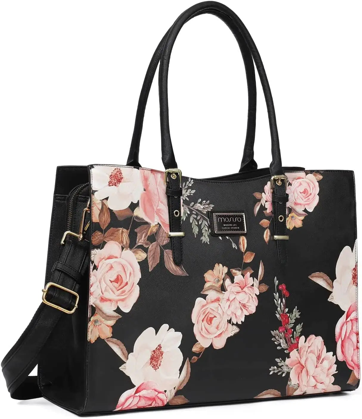 Mosiso Floral Laptop Bag II