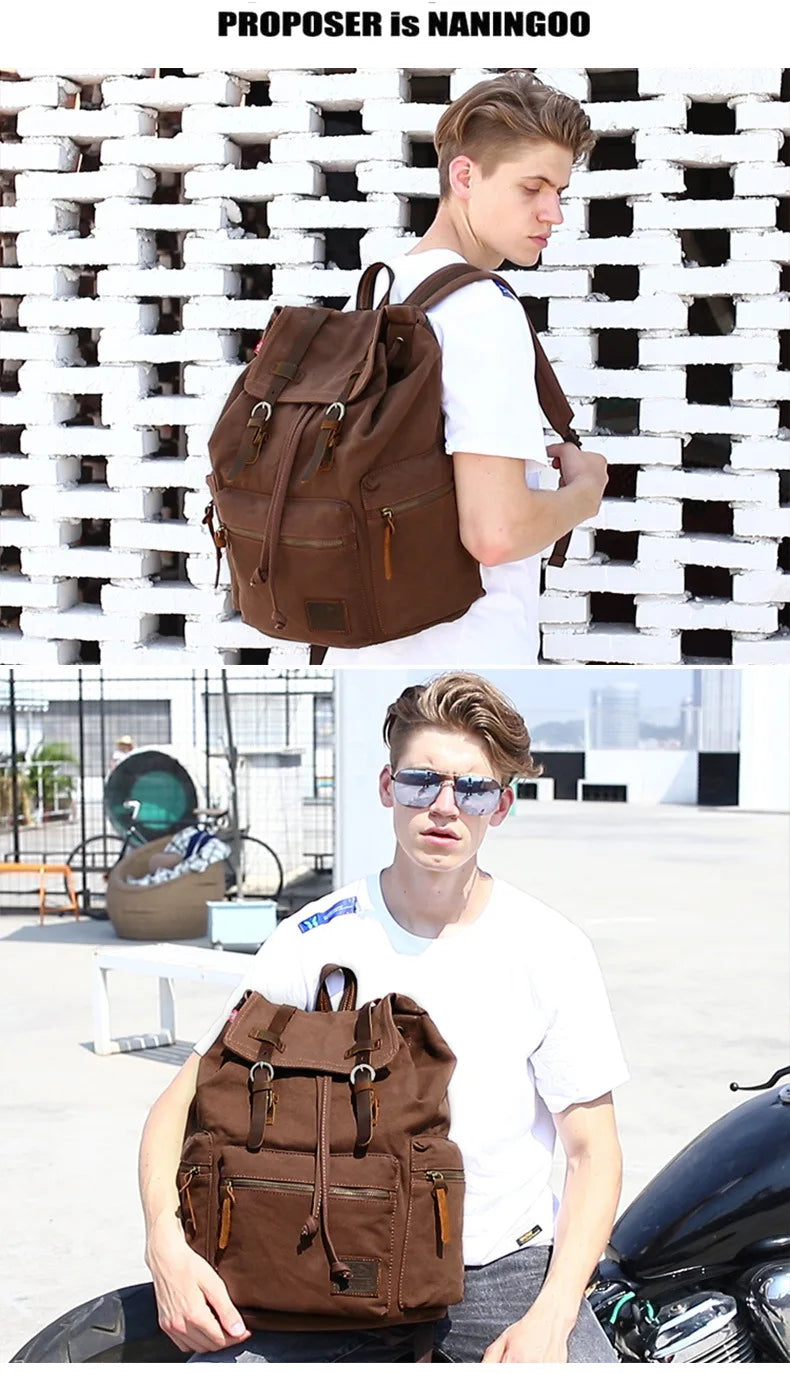 Jacquard Backpack