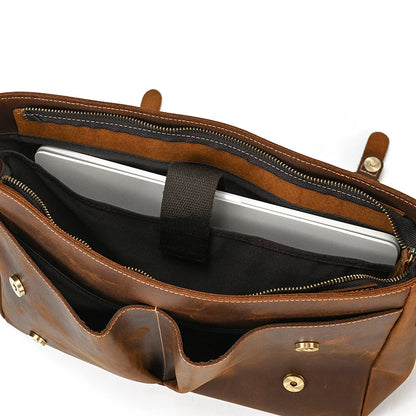 Newsbirds Leather Laptop III
