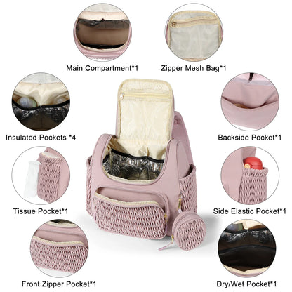 Fashion Nappy Backpack - Bags By Benson