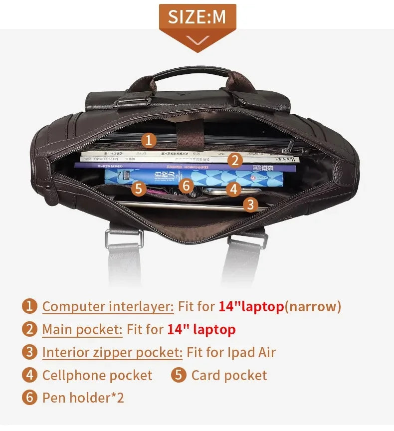 Baililaoren Business Briefcase