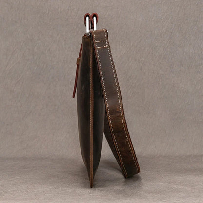 Newsbirds Leather Laptop Bag