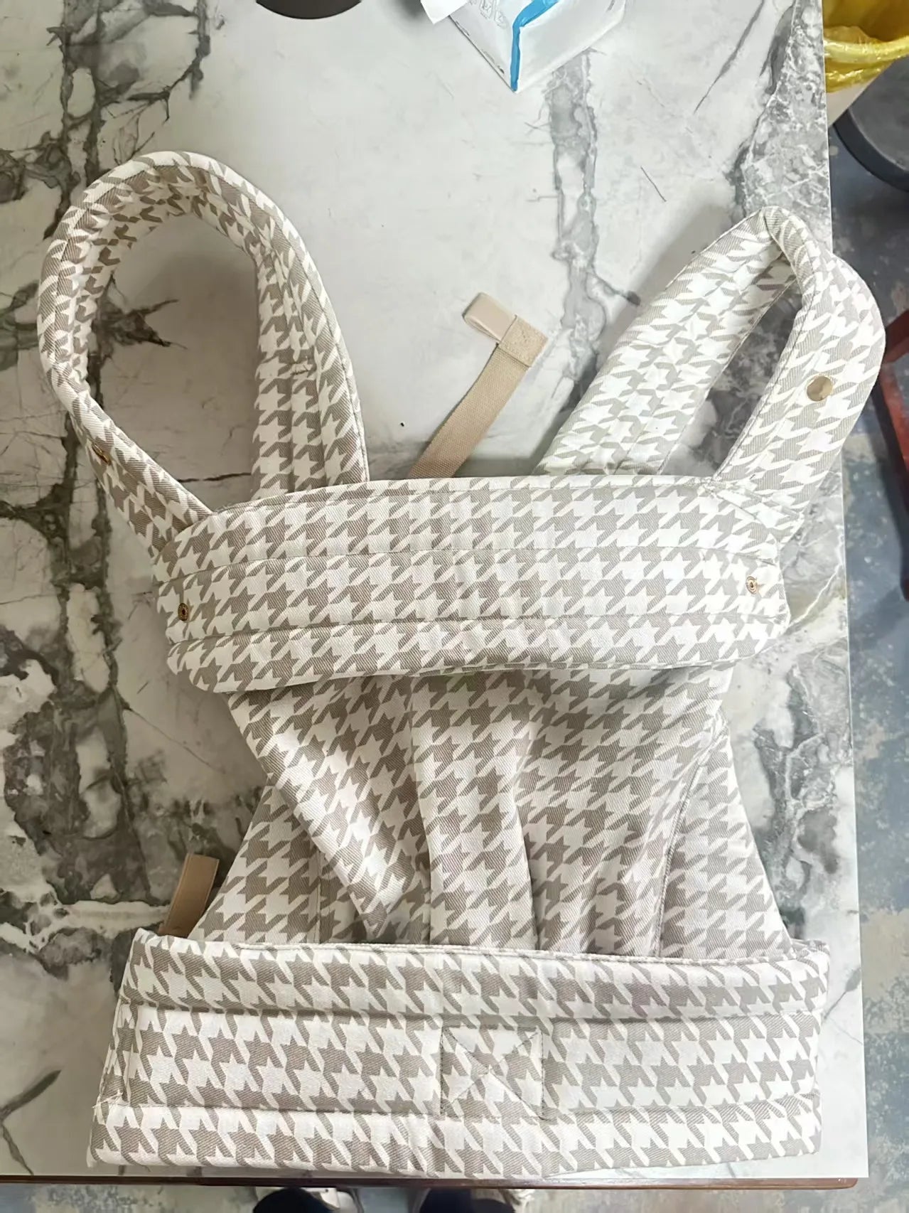 Houndstooth Baby Carrier - Bags By Benson