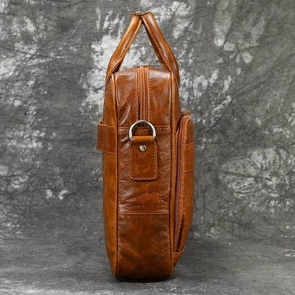 Maheubag Leather Laptop Bag
