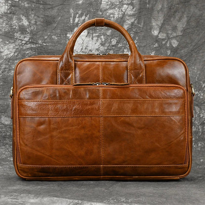 Maheubag Leather Laptop Bag
