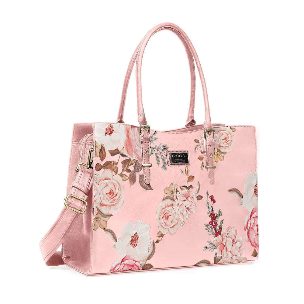 Mosiso Floral Laptop Bag II