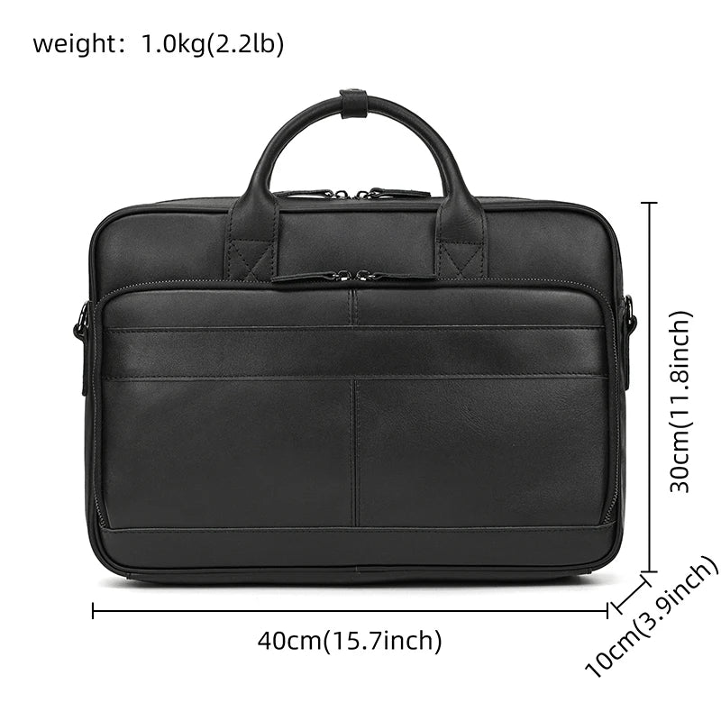 Maheubag Leather Laptop Bag