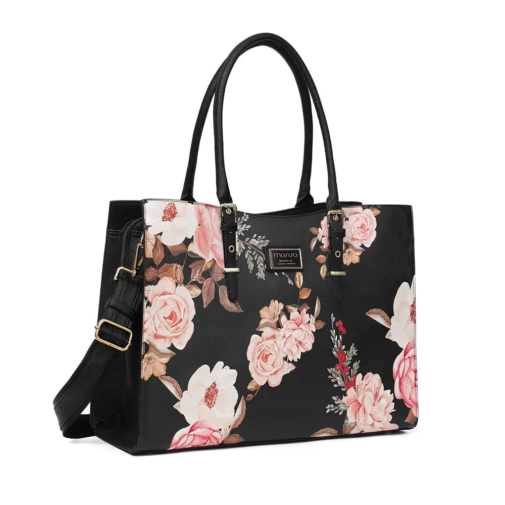 Mosiso Floral Laptop Bag II