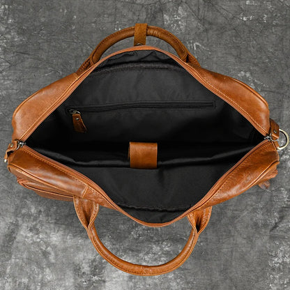 Maheubag Leather Laptop Bag