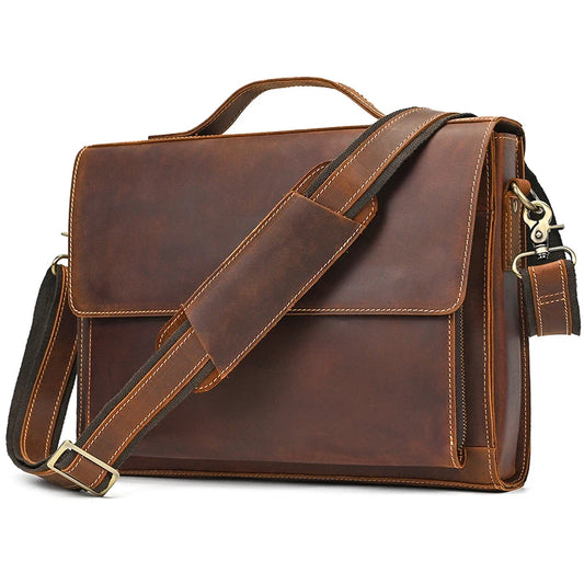 Luufan Leather Briefcase