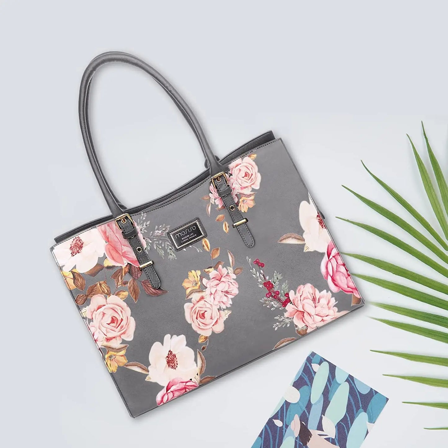 Mosiso Floral Laptop Bag II