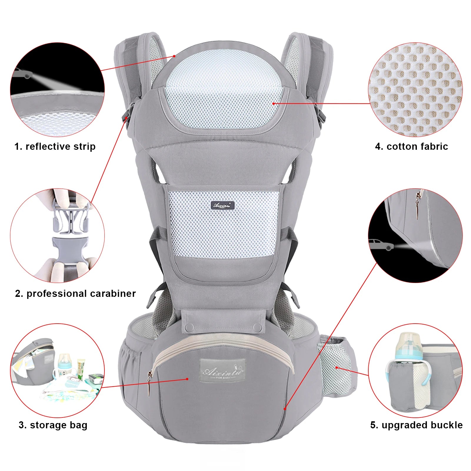 Aixinta Baby Carrier - Bags By Benson