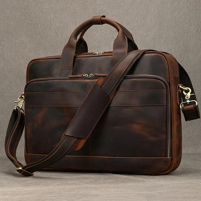 Maheubag Leather Laptop Bag