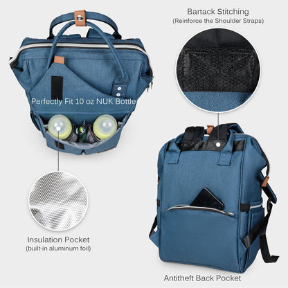 Alameda Nappy Backpack - Bags By Benson