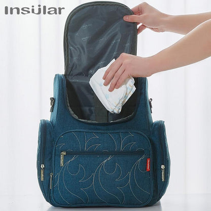 Insular Nappy Backpack V - Bags By Benson